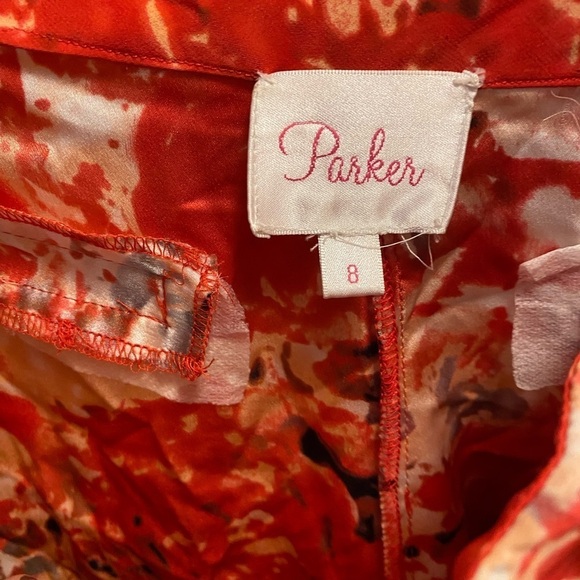 Parker Devlin Silk Floral Pants - Picture 10 of 11